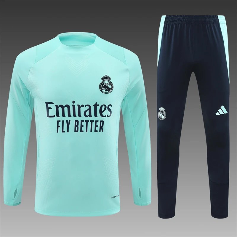 High quality jersey long sleeved set for Real Madrid