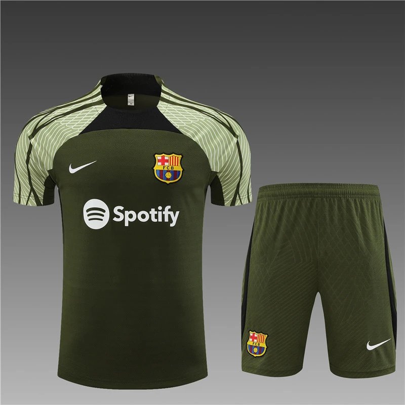 High quality jersey short sleeved kit for Barcelona