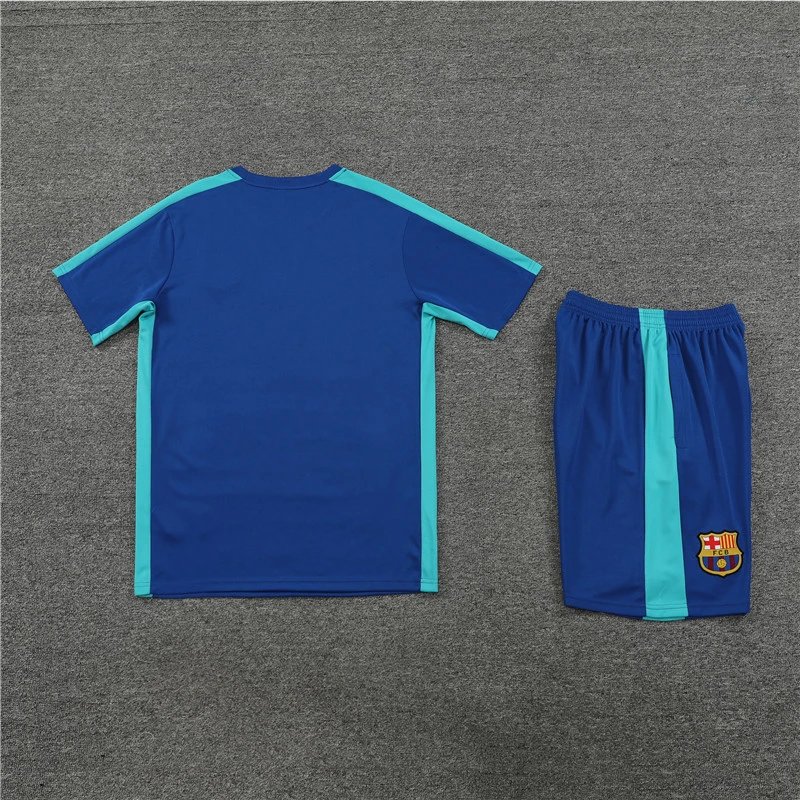 High quality jersey short sleeved kit for Barcelona