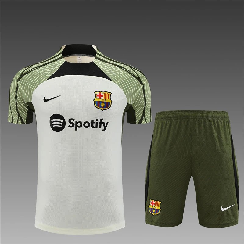High quality jersey short sleeved kit for Barcelona
