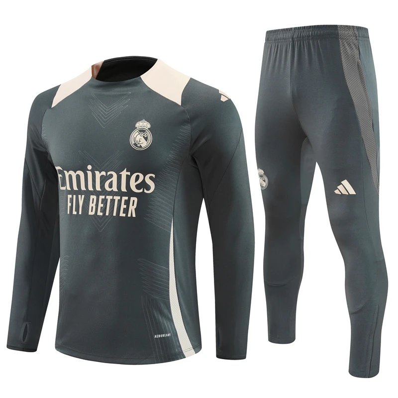 High quality jersey long sleeved set for Real Madrid