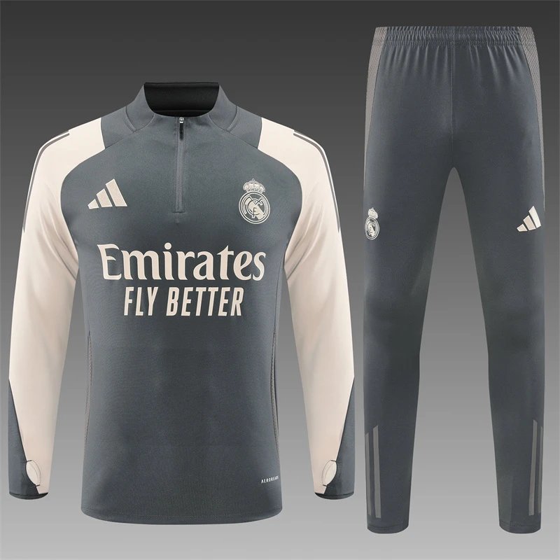 High quality jersey long sleeved set for Real Madrid