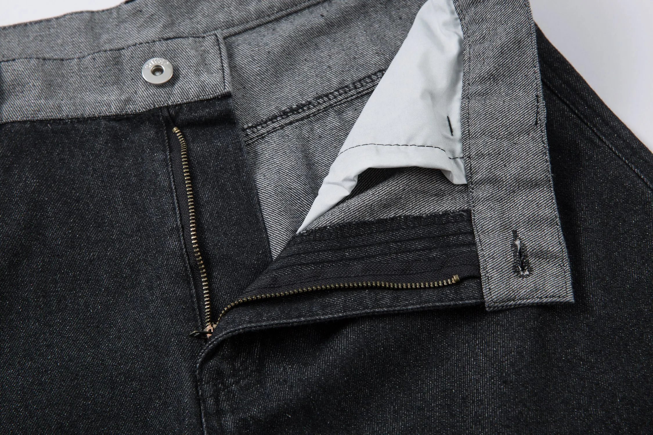 High quality straight leg wide leg jeans