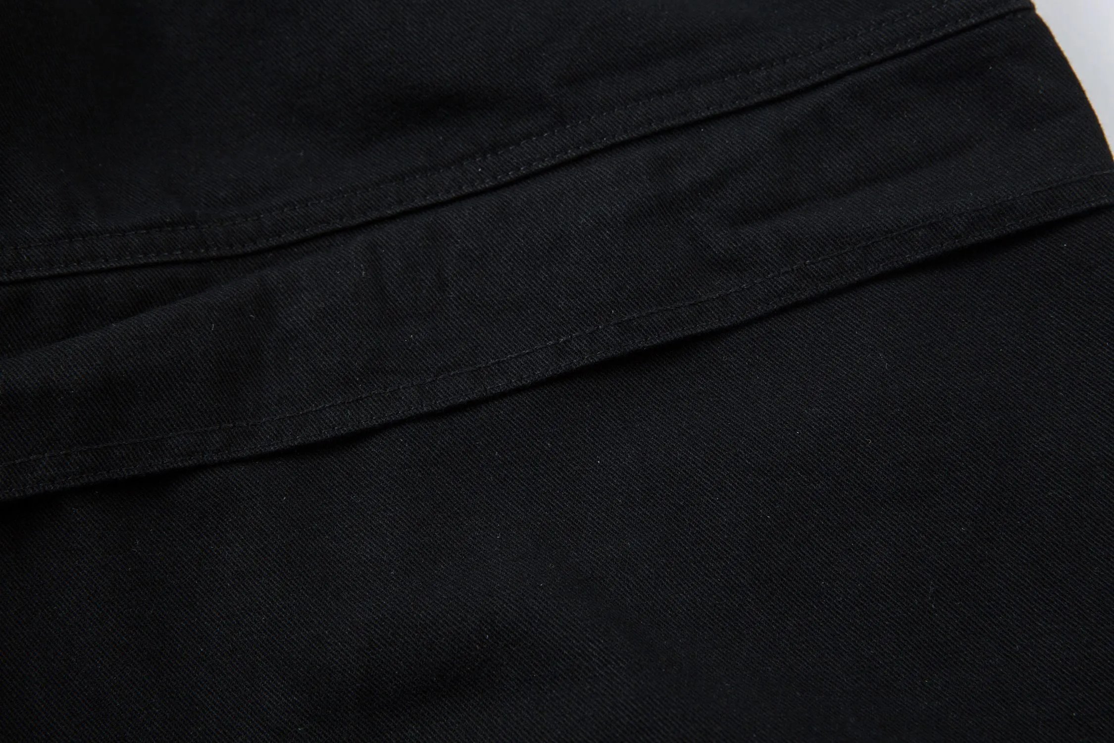 High quality straight leg wide leg jeans