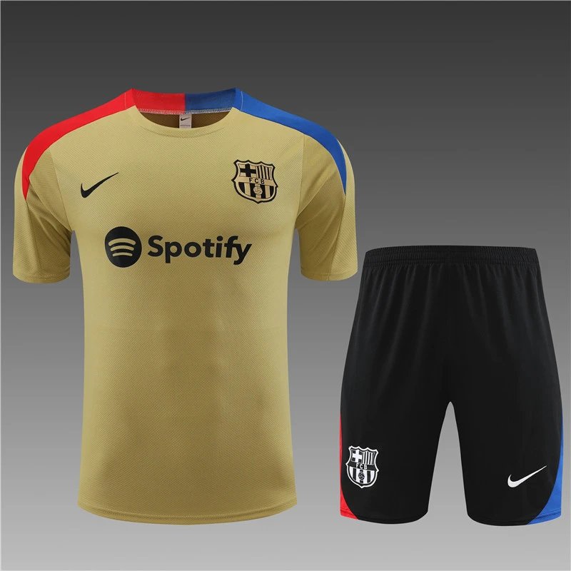 High quality jersey short sleeved kit for Barcelona