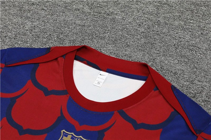 High quality jersey short sleeved kit for Barcelona