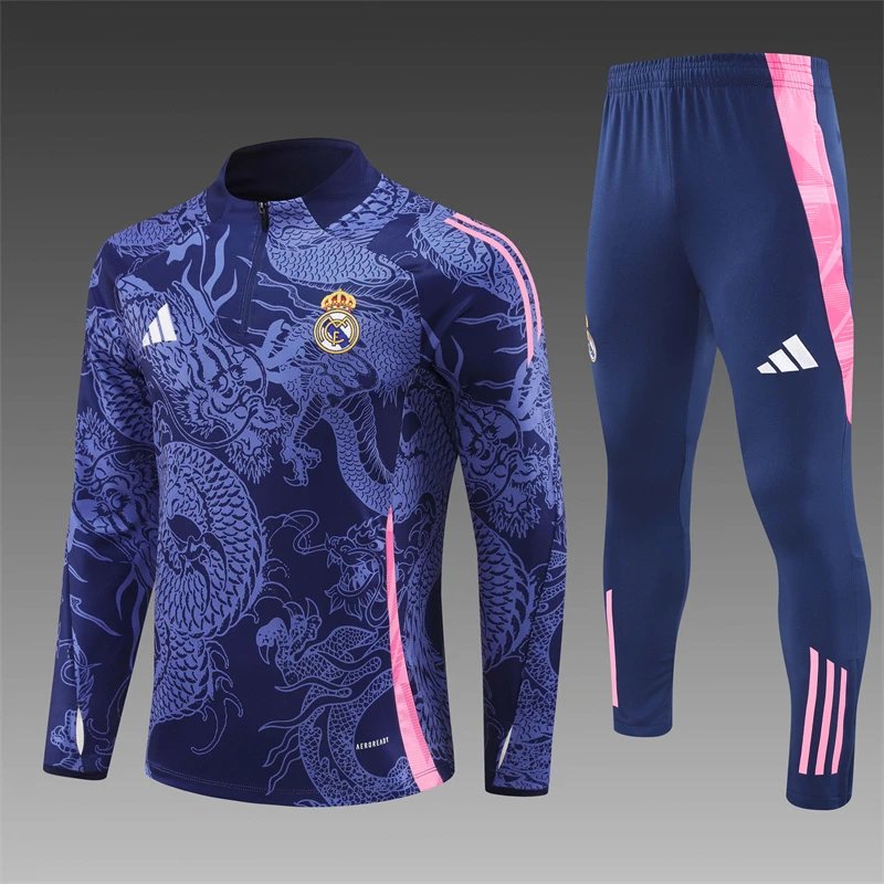 High quality jersey long sleeved set for Real Madrid