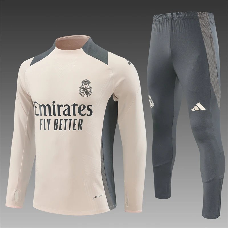High quality jersey long sleeved set for Real Madrid