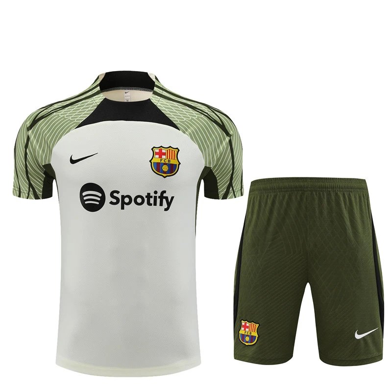 High quality jersey short sleeved kit for Barcelona