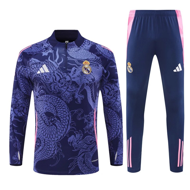 High quality jersey long sleeved set for Real Madrid