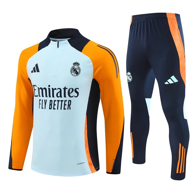 High quality jersey long sleeved set for Real Madrid
