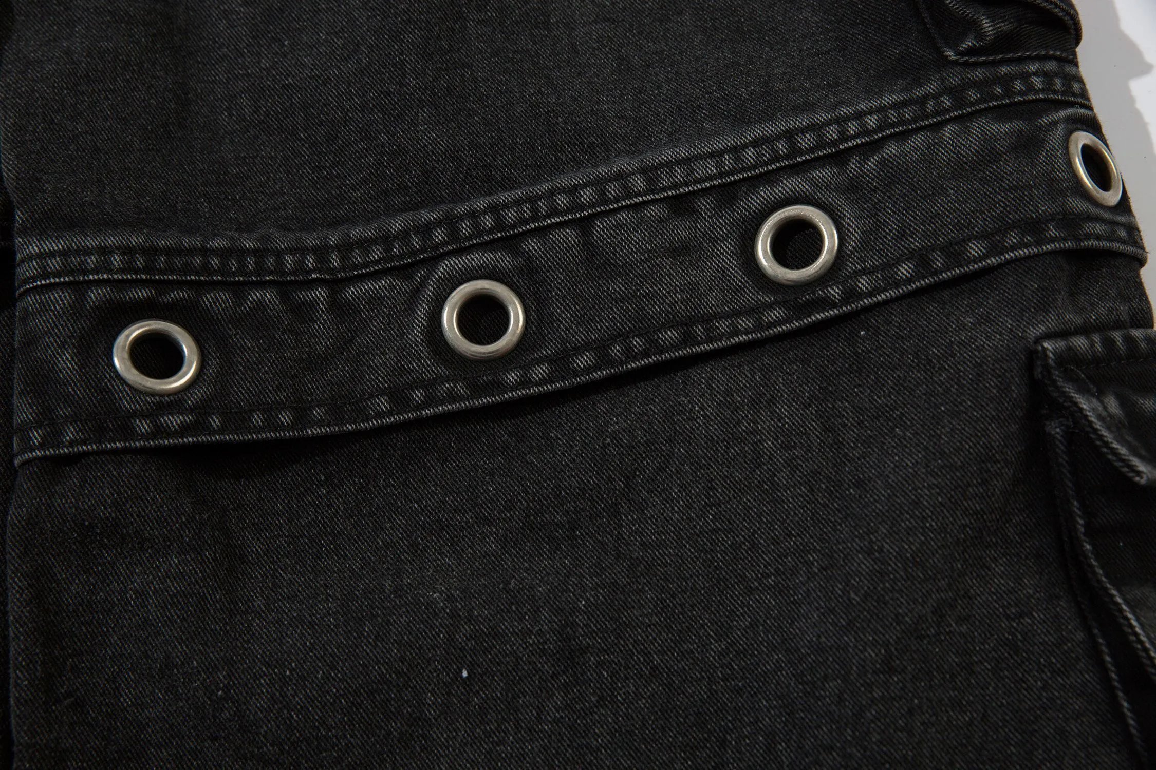 High quality straight leg wide leg jeans