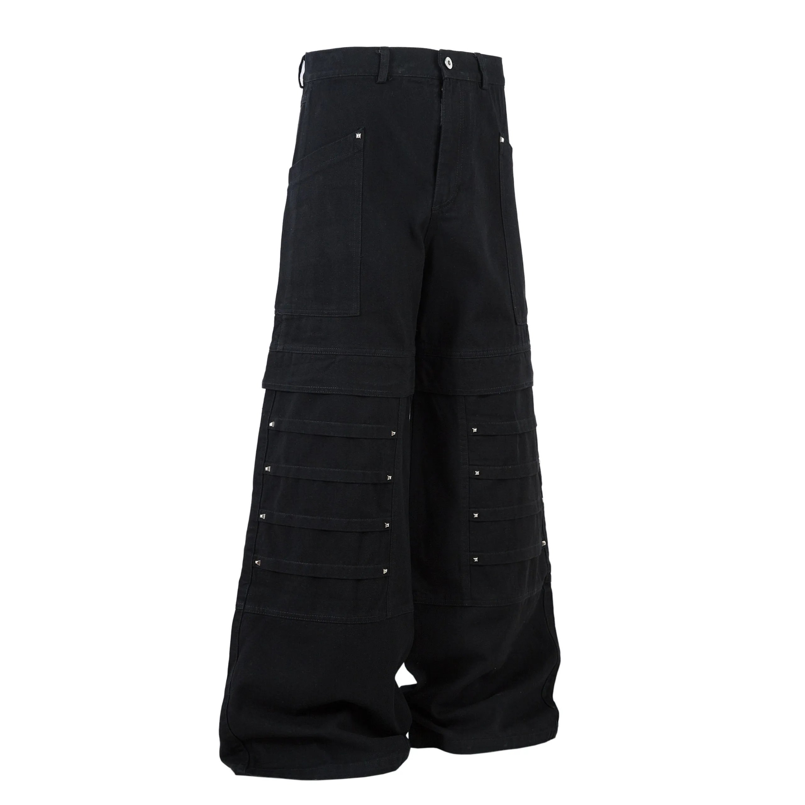 High quality straight leg wide leg jeans