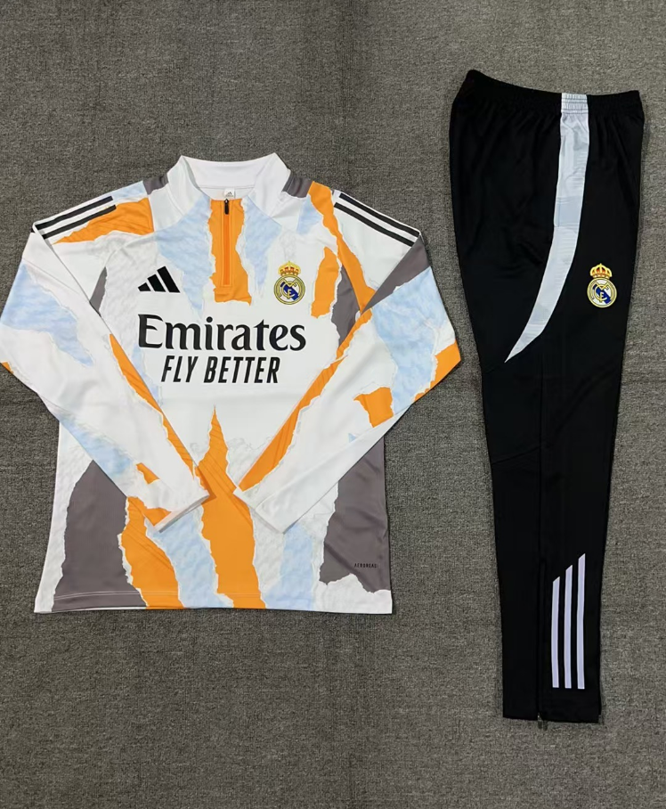 High quality jersey long sleeved set for Real Madrid