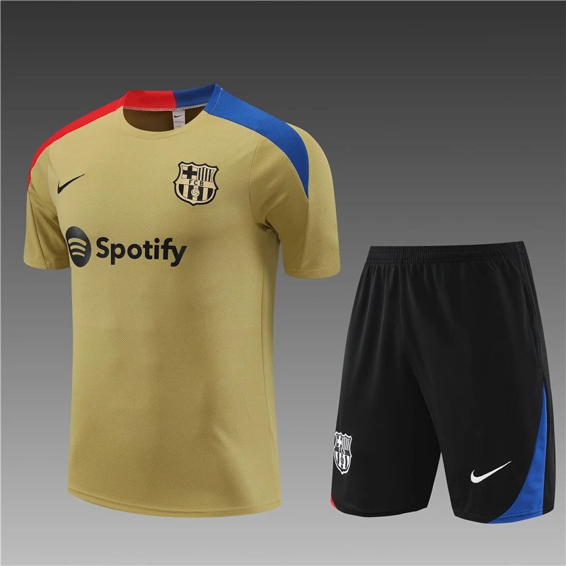 High quality jersey short sleeved kit for Barcelona