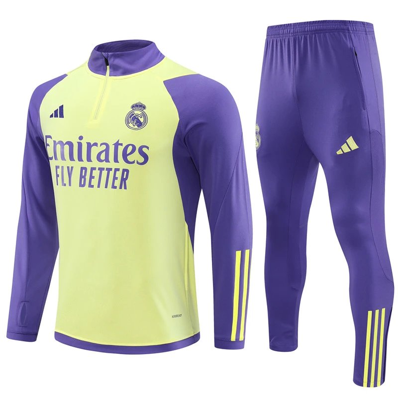 High quality jersey long sleeved set for Real Madrid