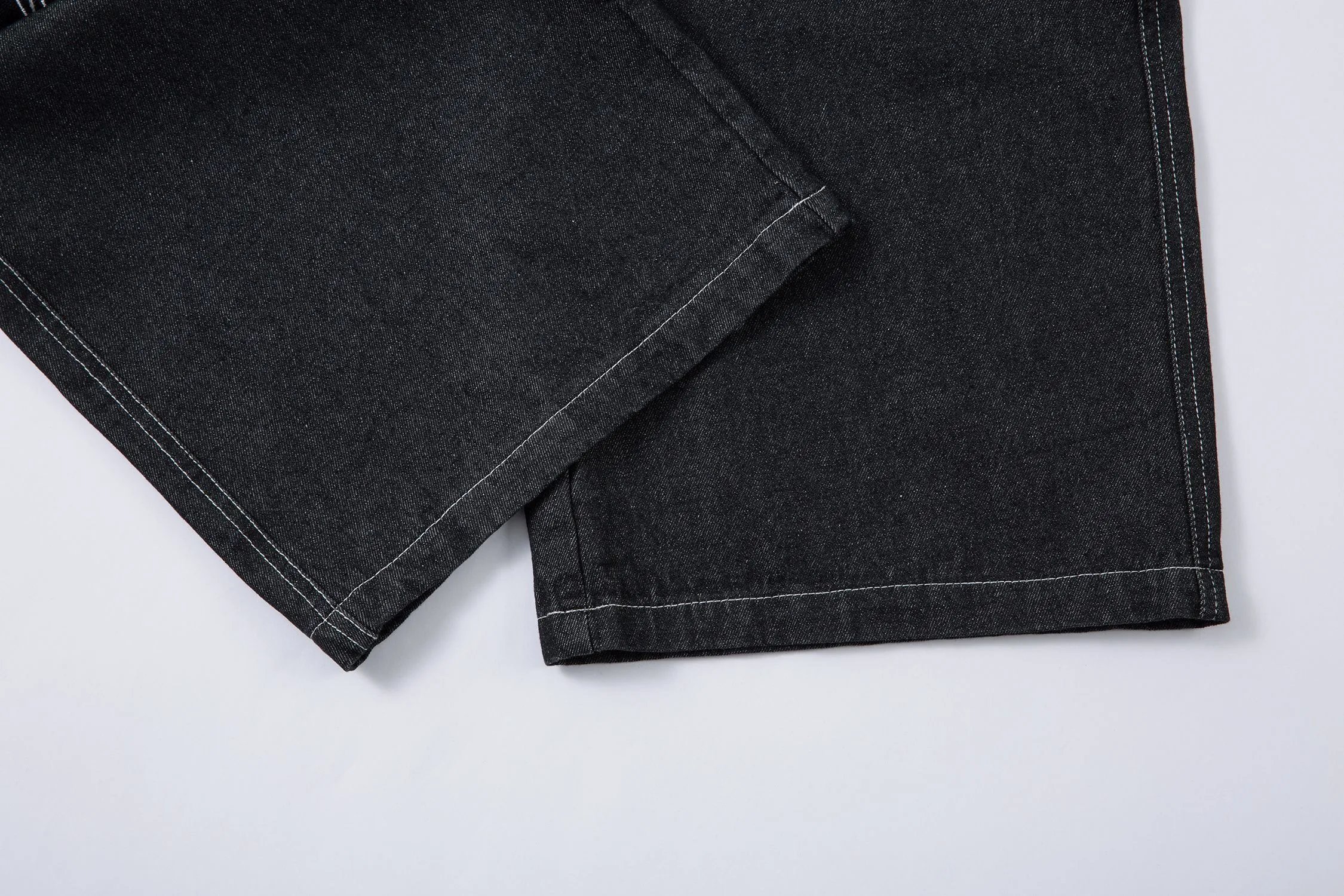 High quality straight leg wide leg jeans