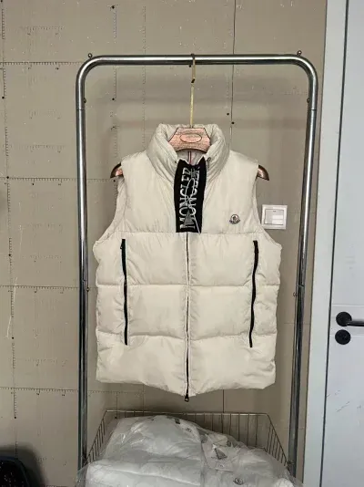 高质量标志立领棉服马甲