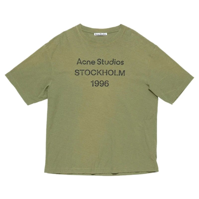 High quality hot stamping letter printing washed and worn short sleeves. Please add WhatsApp: 18859952090 if you need size guidance