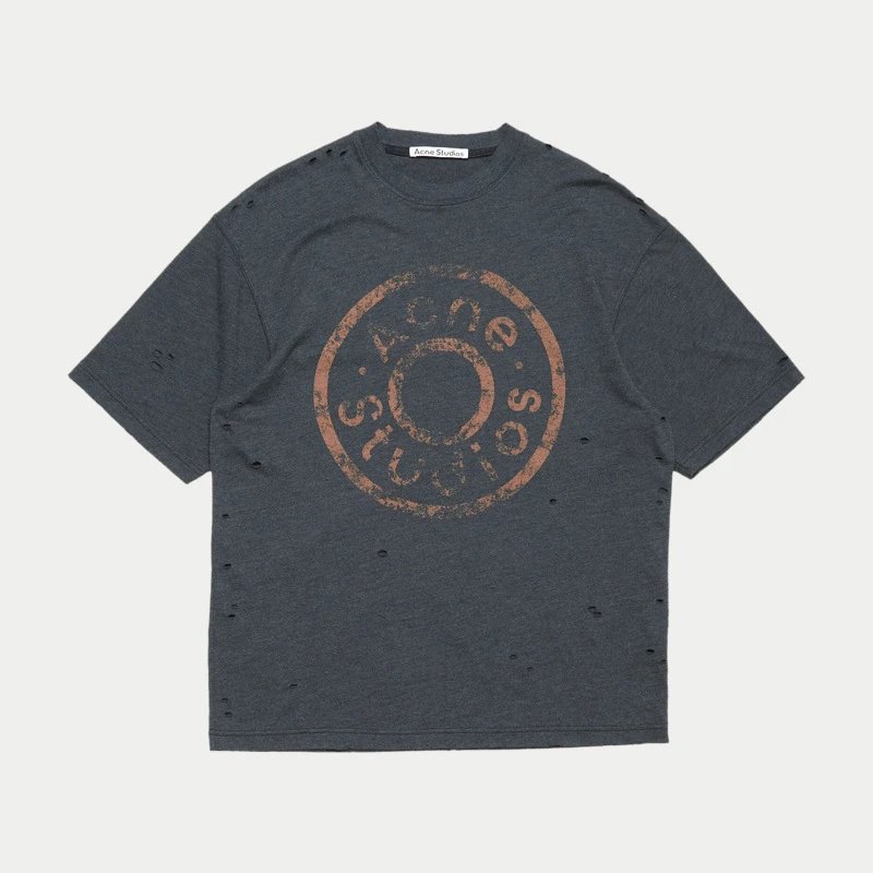 High quality hot stamping letter printing washed and worn short sleeves. Please add WhatsApp: 18859952090 if you need size guidance