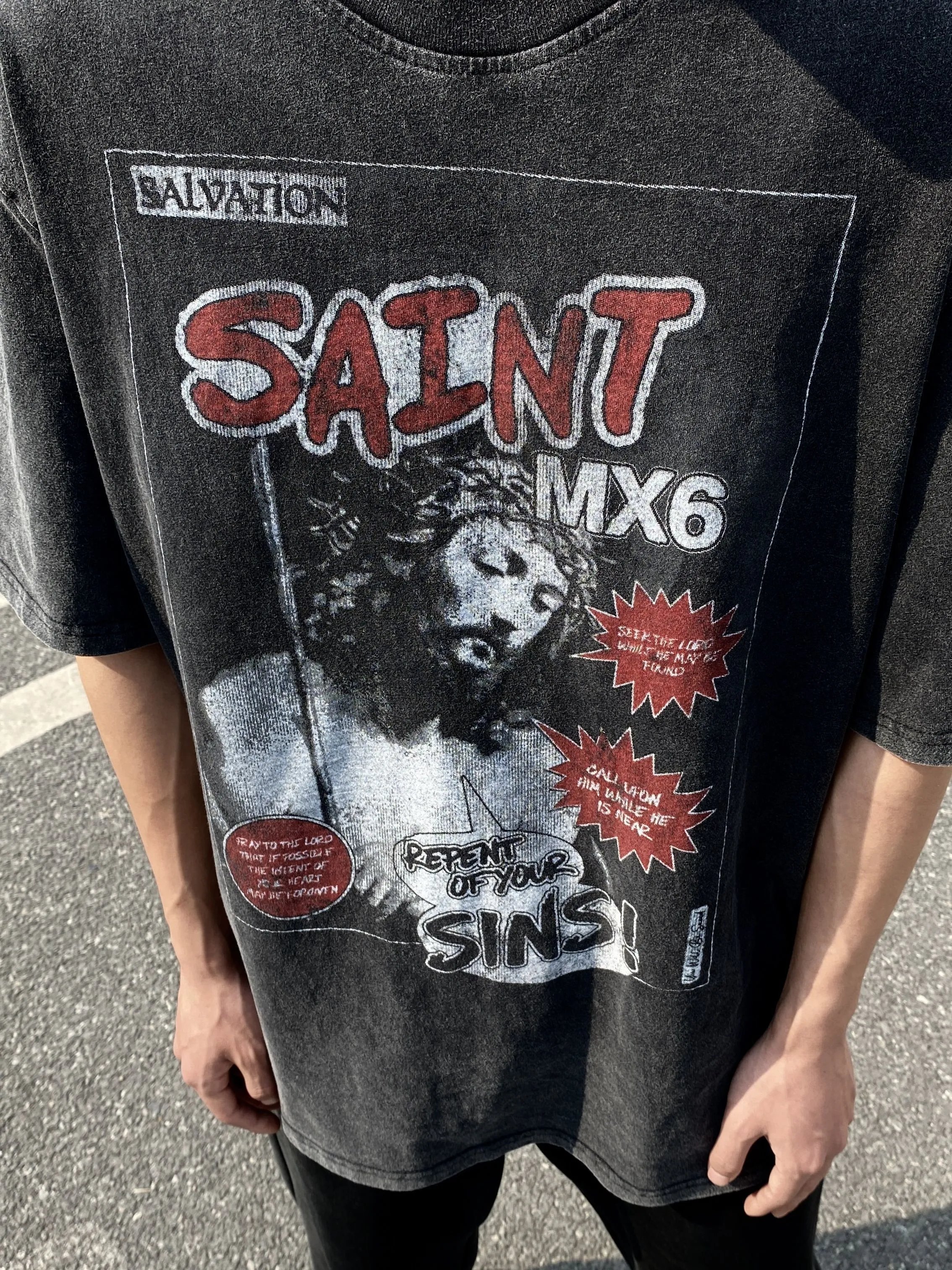 High quality American washed used short sleeves