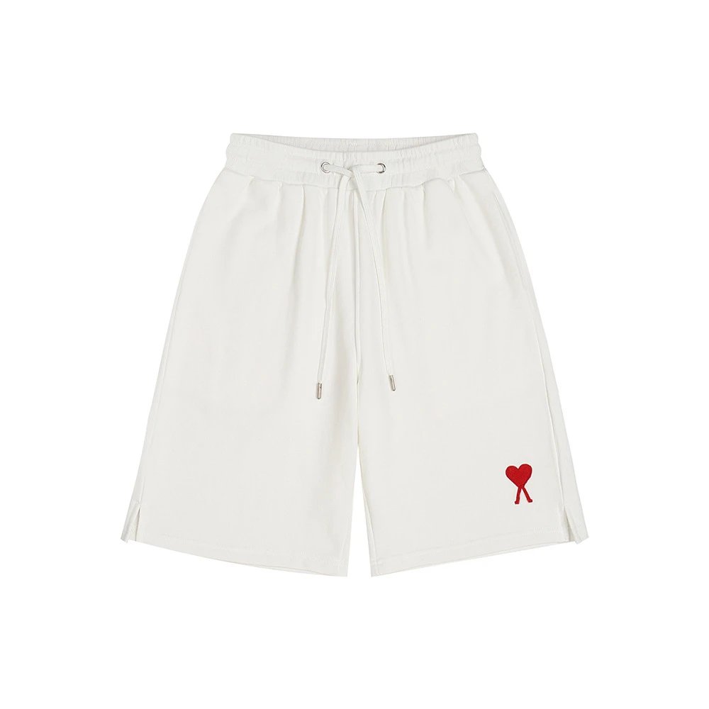 High quality embroidered heart-shaped casual shorts 1:1 pls add : 18030258501 if you need size guide