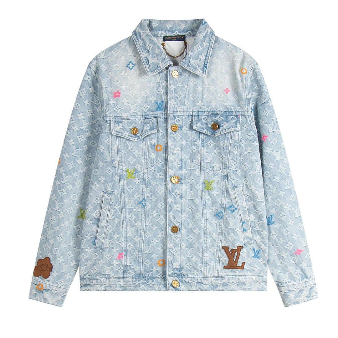 High quality denim suit