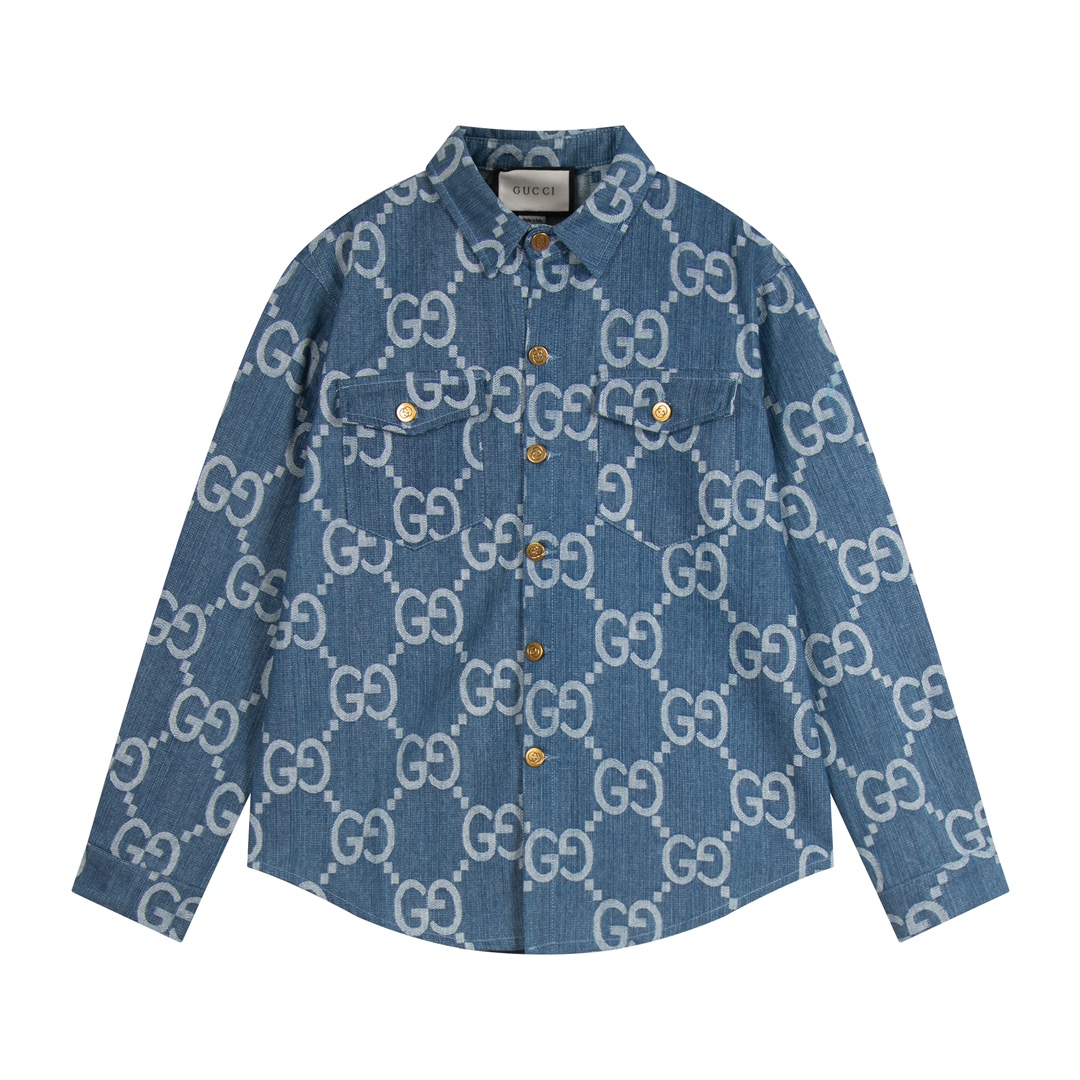 High quality denim suit