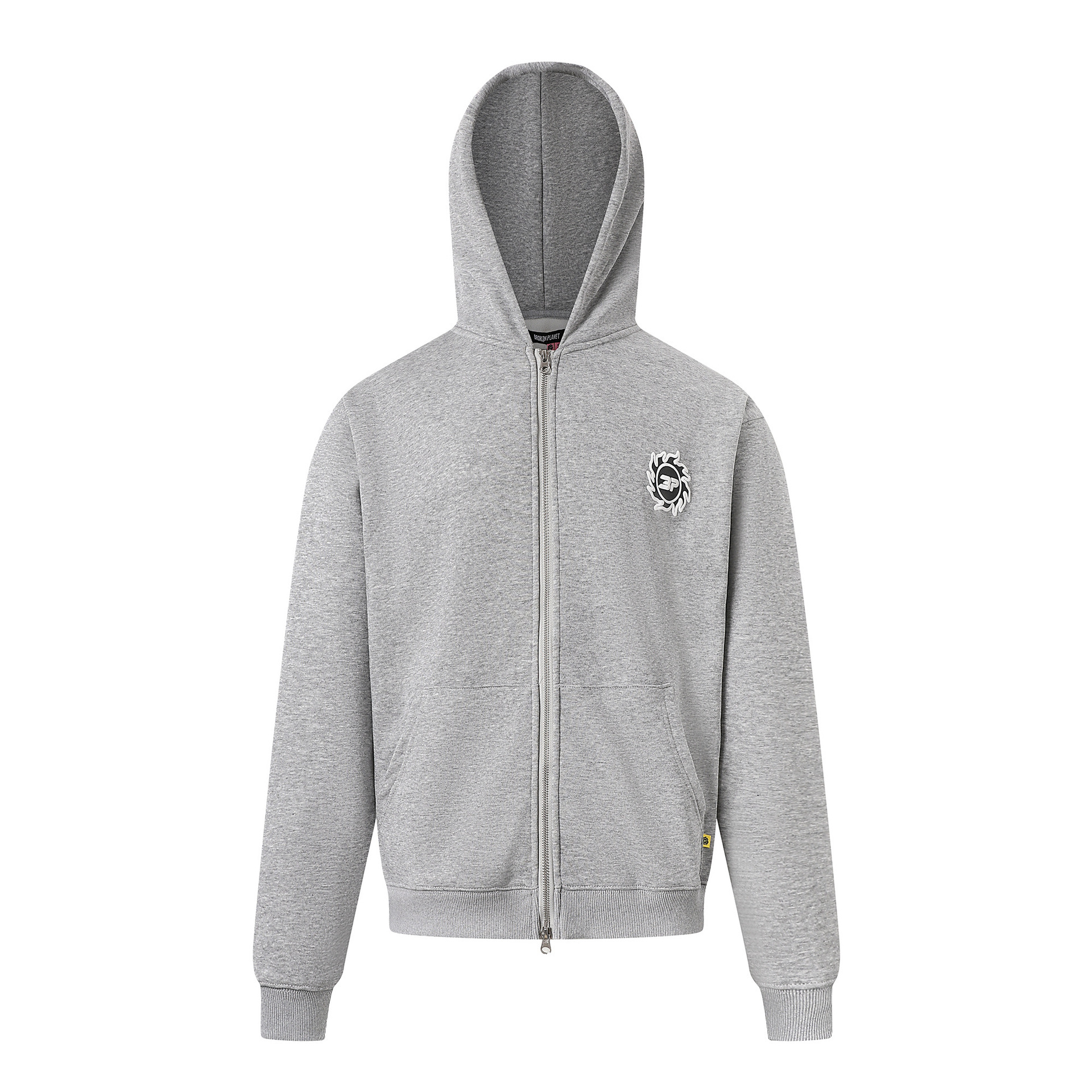 High quality crushed foam printed hoodie set