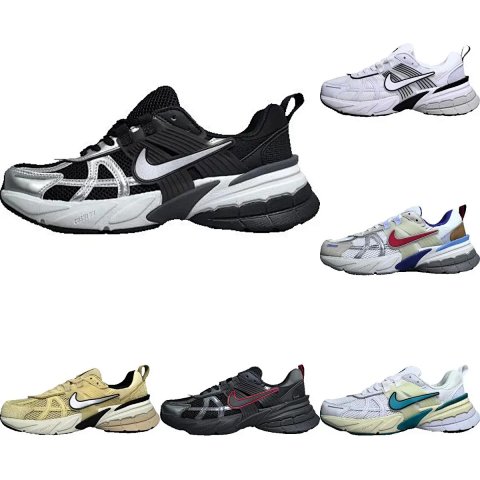 High quality retro mesh breathable sports shoes