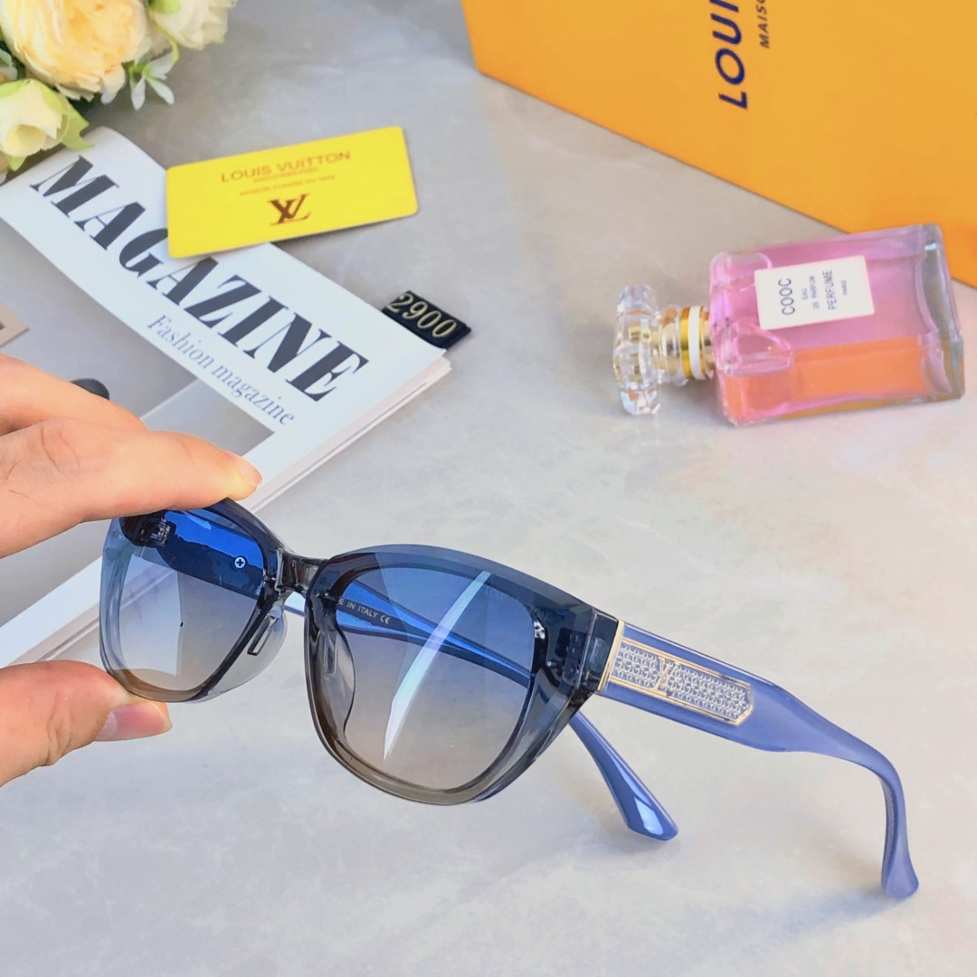 High quality temperament sunscreen sunglasses 2 pcs add : 18030258501 if you need size guide