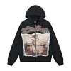 High quality trendy printed bat short sleeves