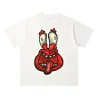 High quality trendy printed bat short sleeves