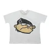 High quality trendy printed bat short sleeves