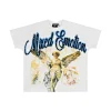 High quality trendy printed bat short sleeves