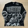 High quality trendy printed bat short sleeves