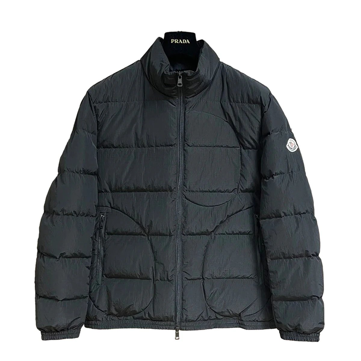Short casual down jacket
