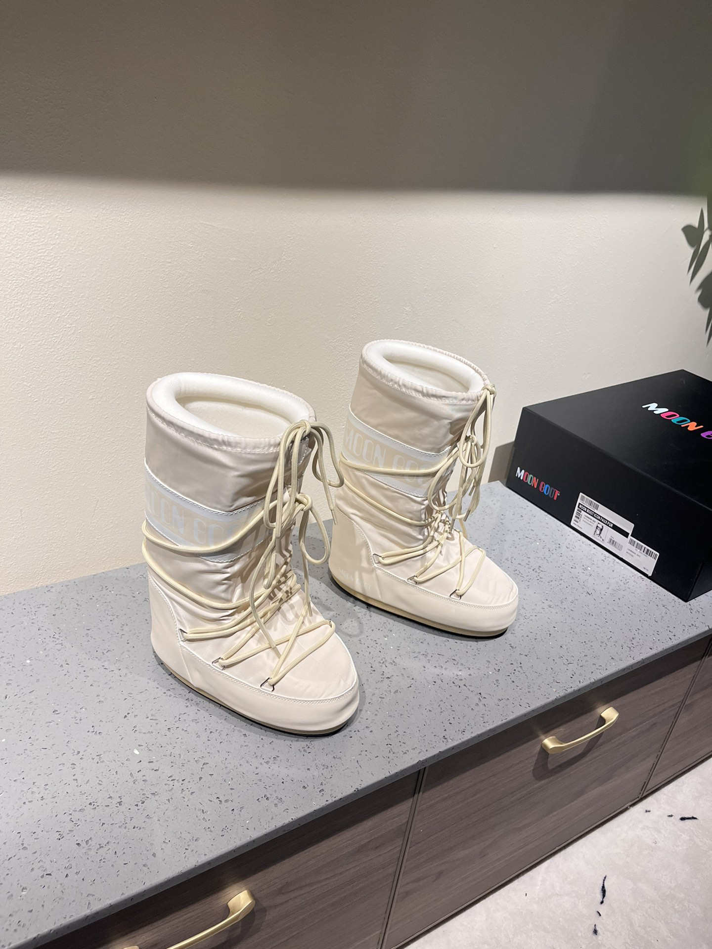 High quality ugly and cute long snow boots