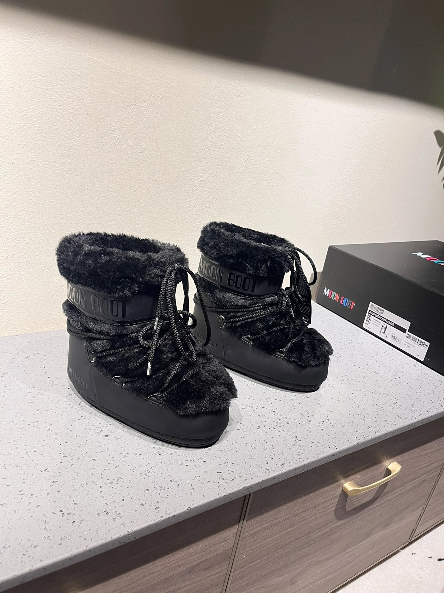High quality ugly and cute long snow boots