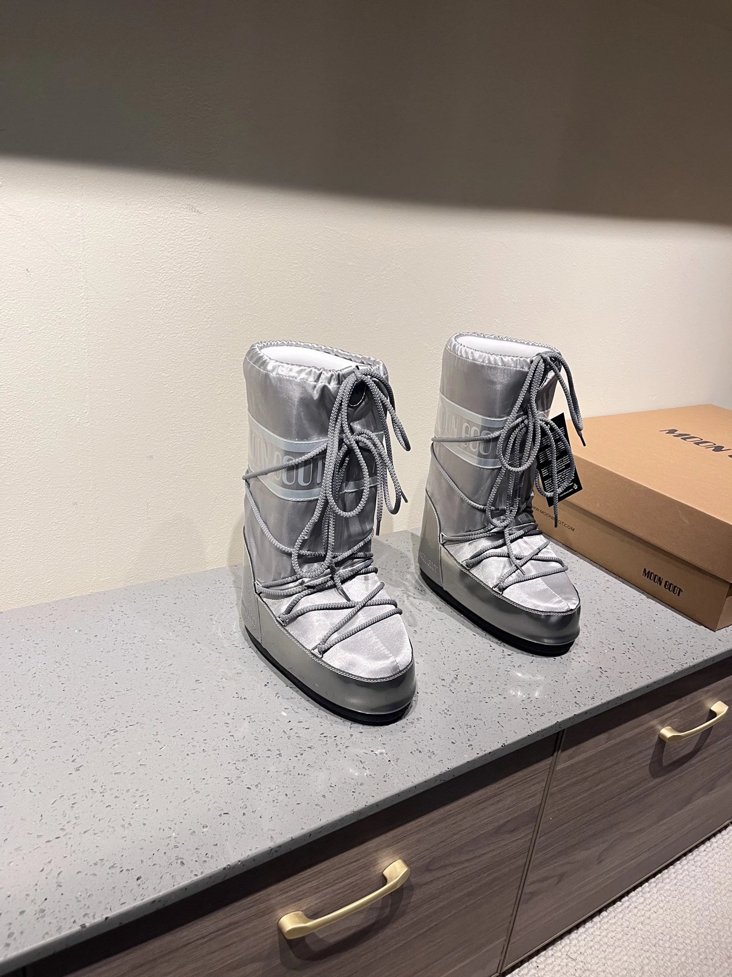 High quality ugly and cute long snow boots