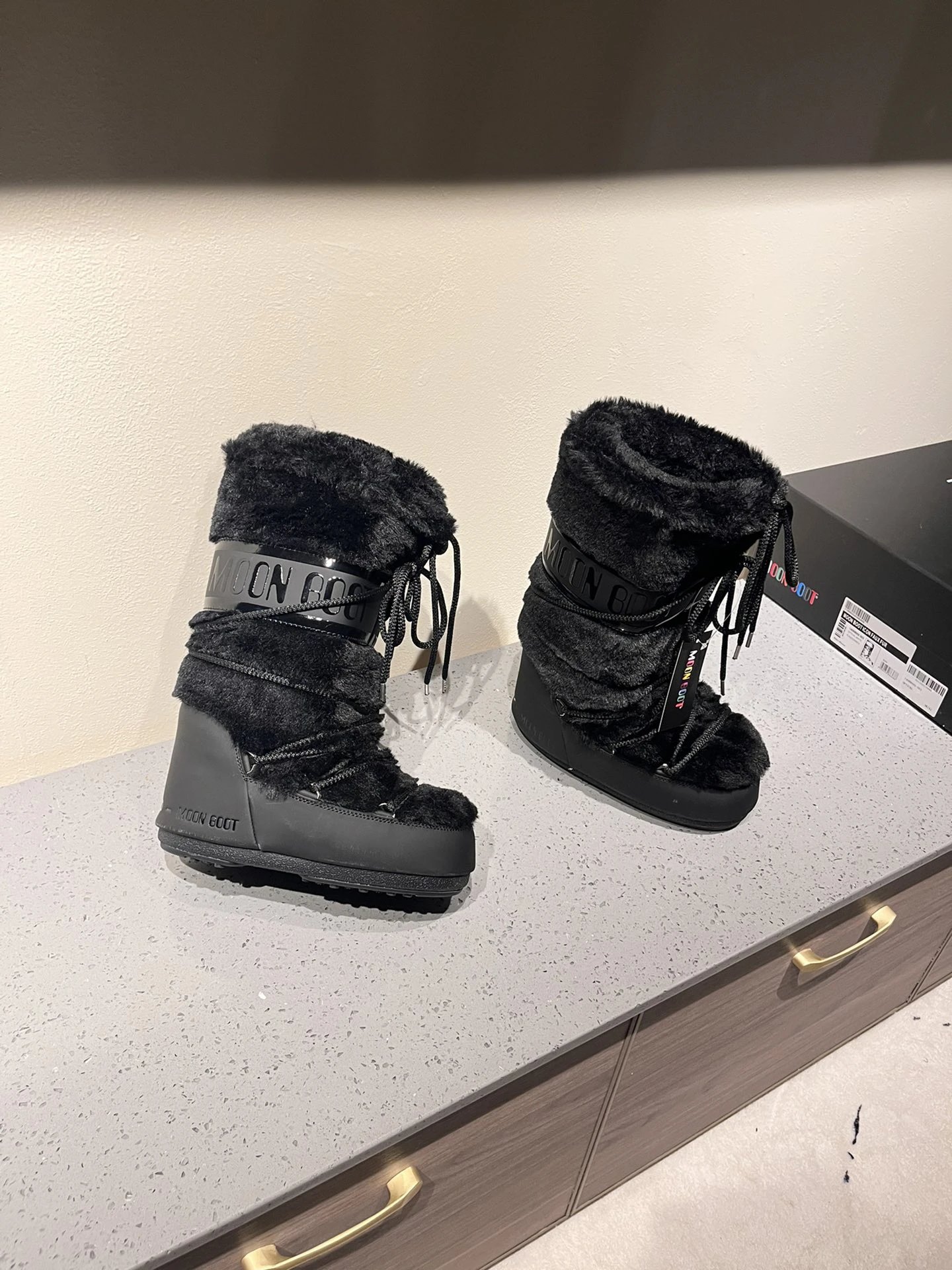 High quality ugly and cute long snow boots