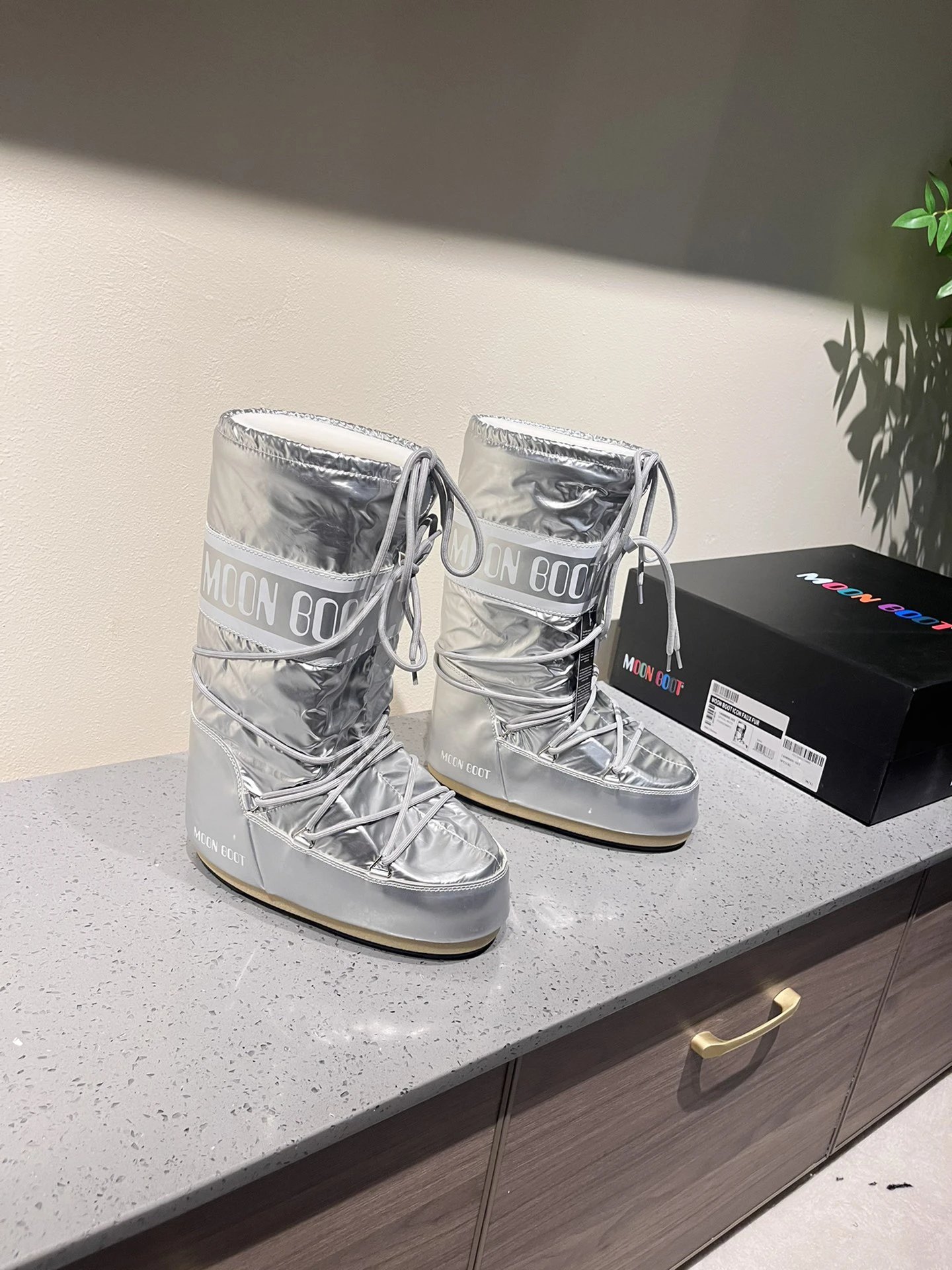 High quality ugly and cute long snow boots