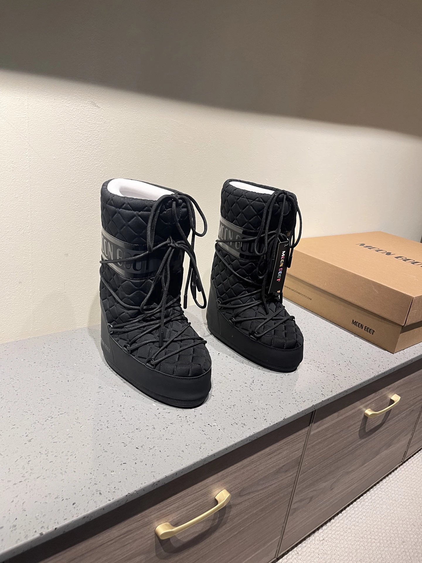 High quality ugly and cute long snow boots