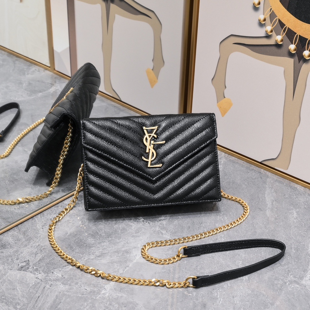 High quality chain shoulder diagonal envelope package