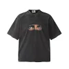 High quality pure cotton creative short sleeves