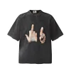 High quality pure cotton creative short sleeves