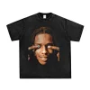 High quality pure cotton creative short sleeves