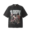 High quality pure cotton creative short sleeves