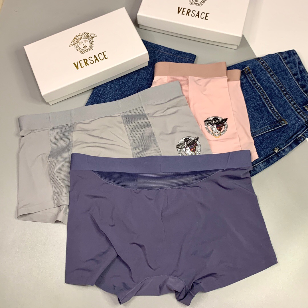 High quality men's underwear in a box of three, available in any color