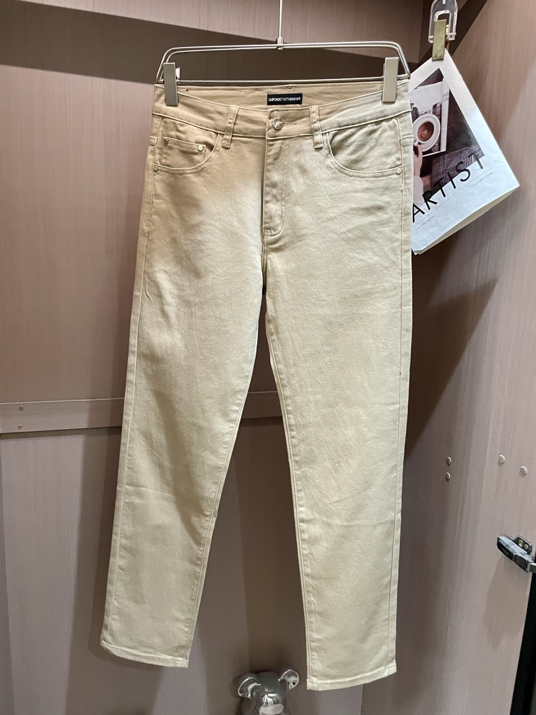 New high-end men's stretch brand trendy pants and jeans